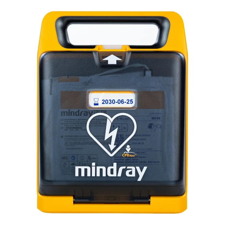BH43 - Defibrylator AED automatyczny Mindray BeneHeart C2 z wyświetlaczem LCD 7 czujnikiem uciśnięć CPR Navi, wersja 4G (8 lat) [TCN24-KB06-AE].jpg