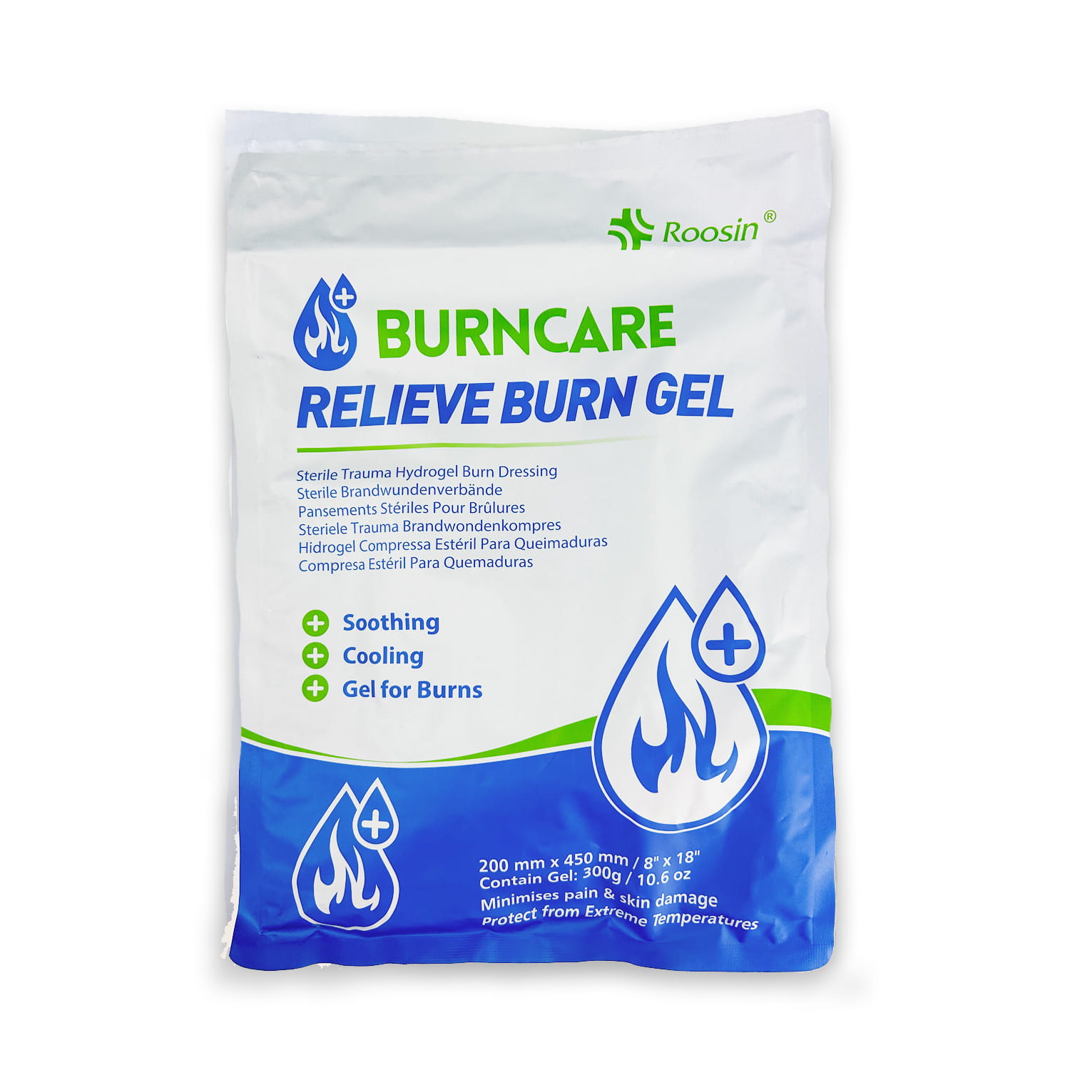 Opatrunek hydrożelowy Burncare 20x45 cm
