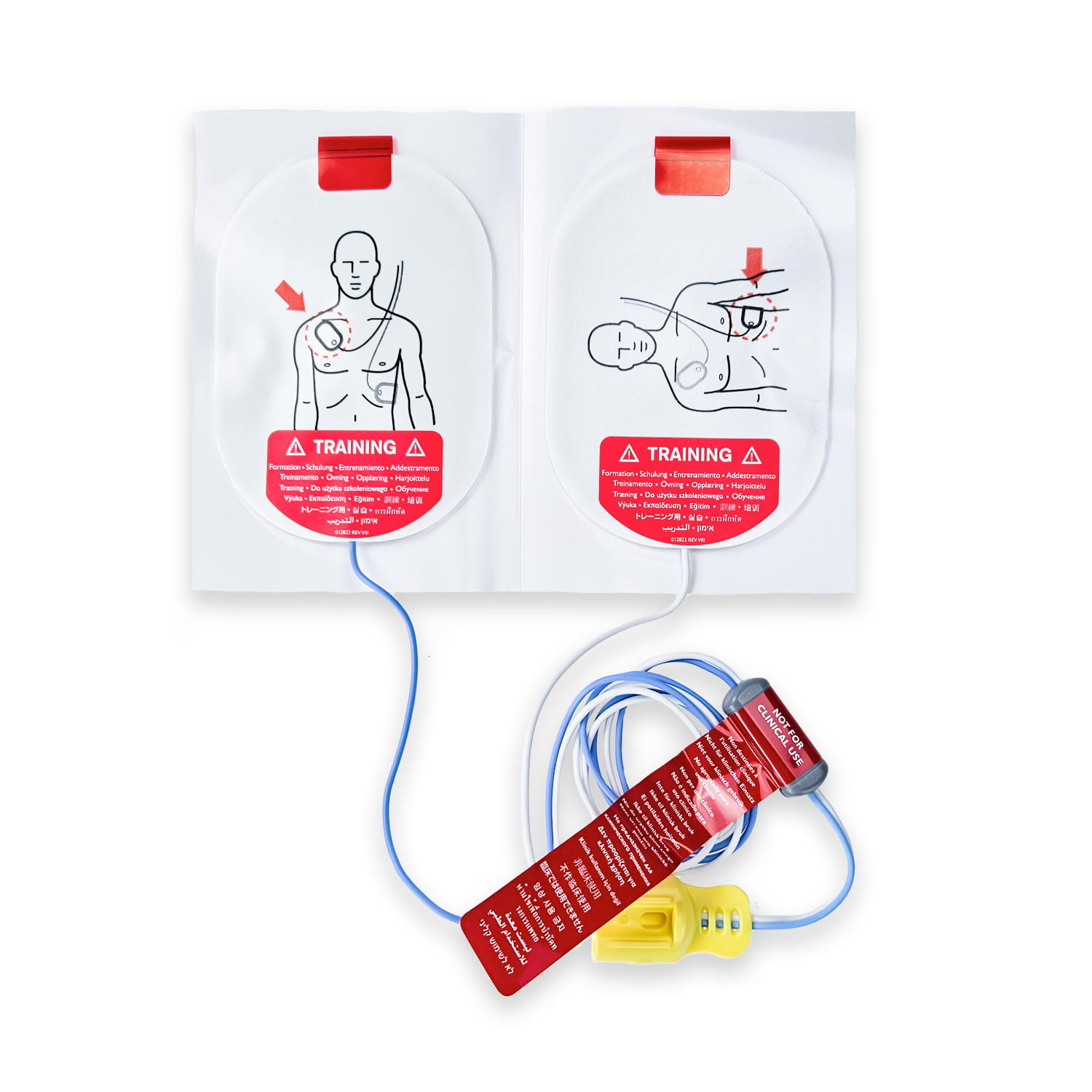 Elektrody wymienne do zestawu szkoleniowego Philips FRx