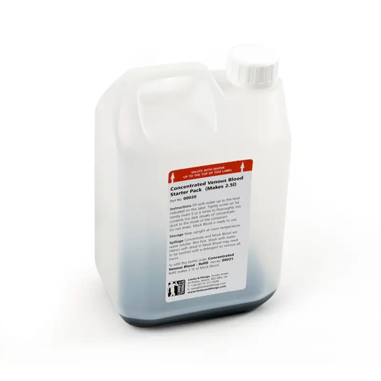 Koncentrat sztucznej krwi żylnej 2,5l Laerdal [377-14550]