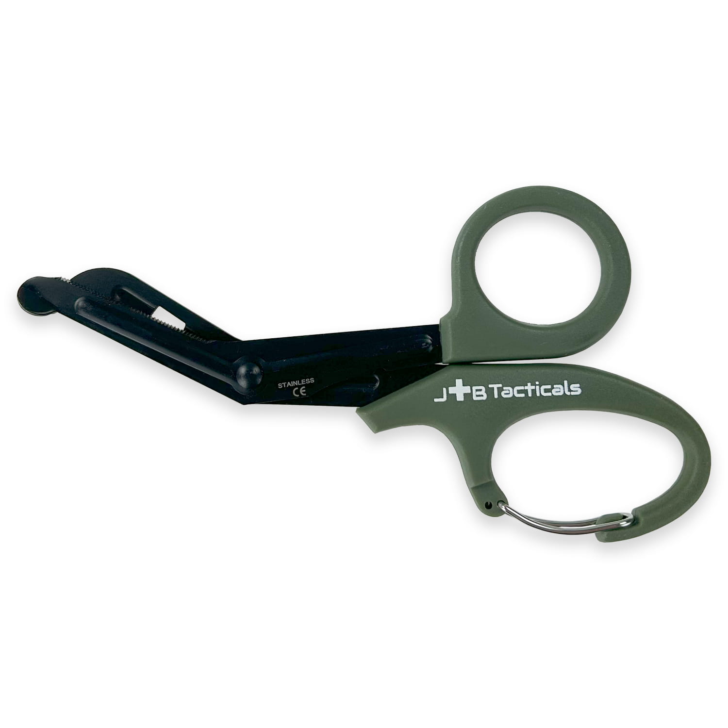 Nożyczki taktyczne medyczne 19 cm JB Tacticals 19-02 (zielony) [JB-SCS-1902-GRN]