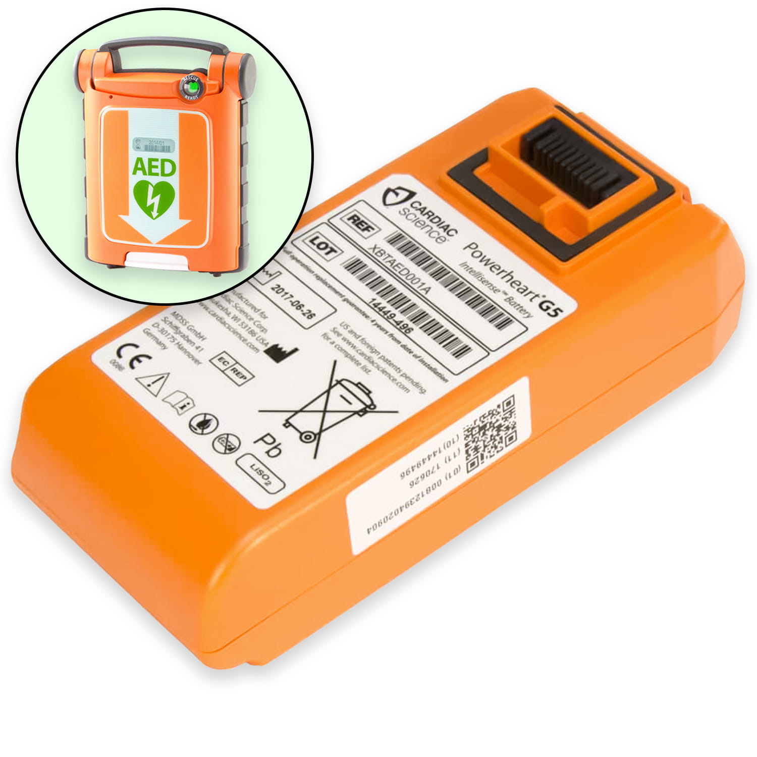 Bateria Cardiac Science G5