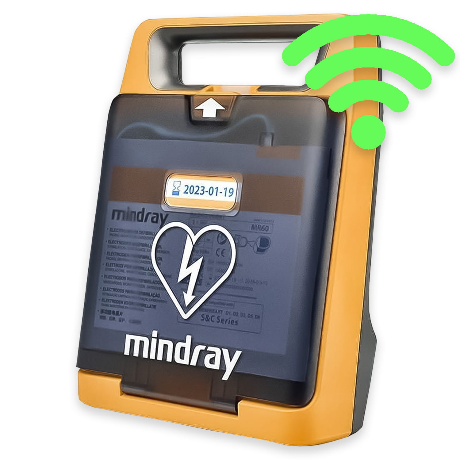 Defibrylator AED Mindray BeneHeart C2 z wyświetlaczem LCD 7", wersja WiFi [0654B-XA00025]