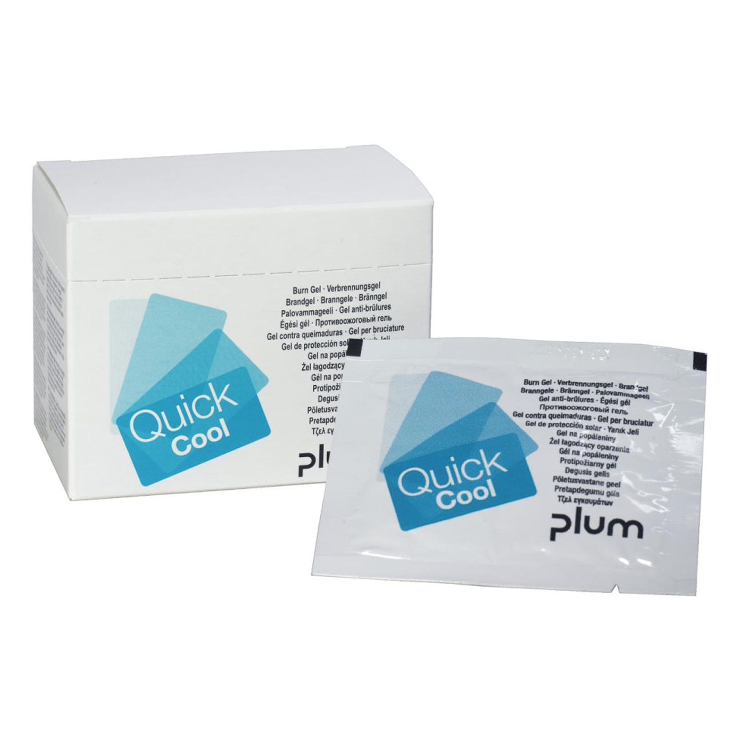 Żel na oparzenia Plum QuickCool — 18 saszetek [5150]