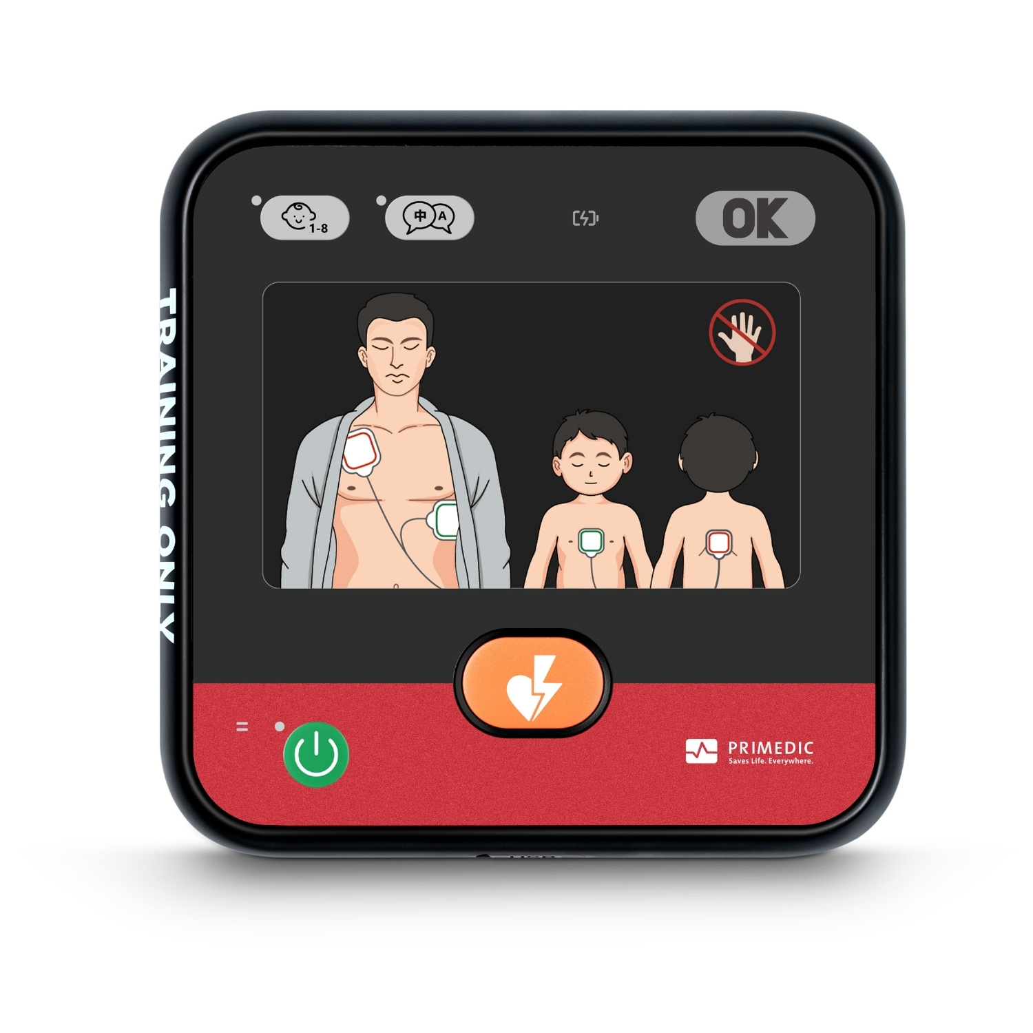 Defibrylator szkoleniowy Primedic myPAD, bez wyświetlacza [98189]