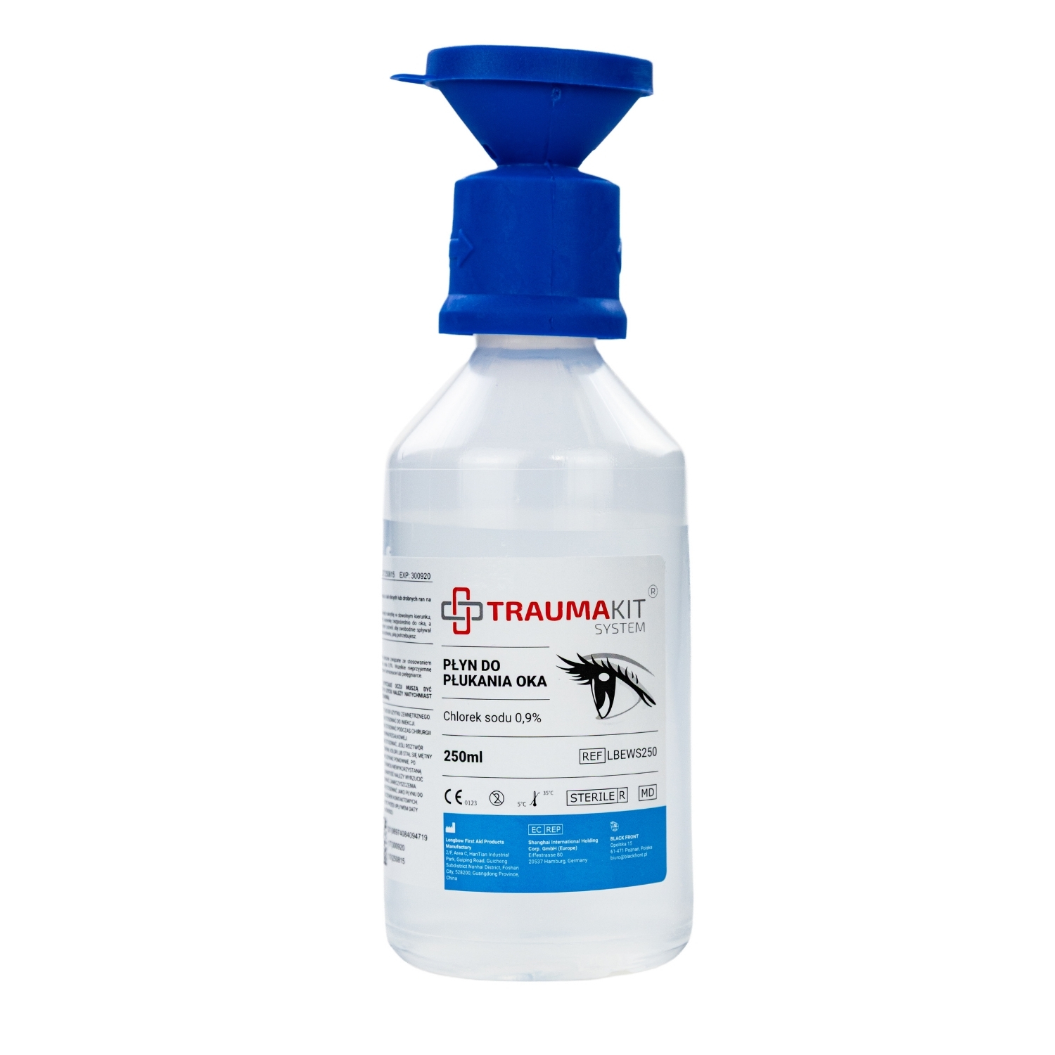 Płuczka do płukania oczu 250ml TRAUMAKIT