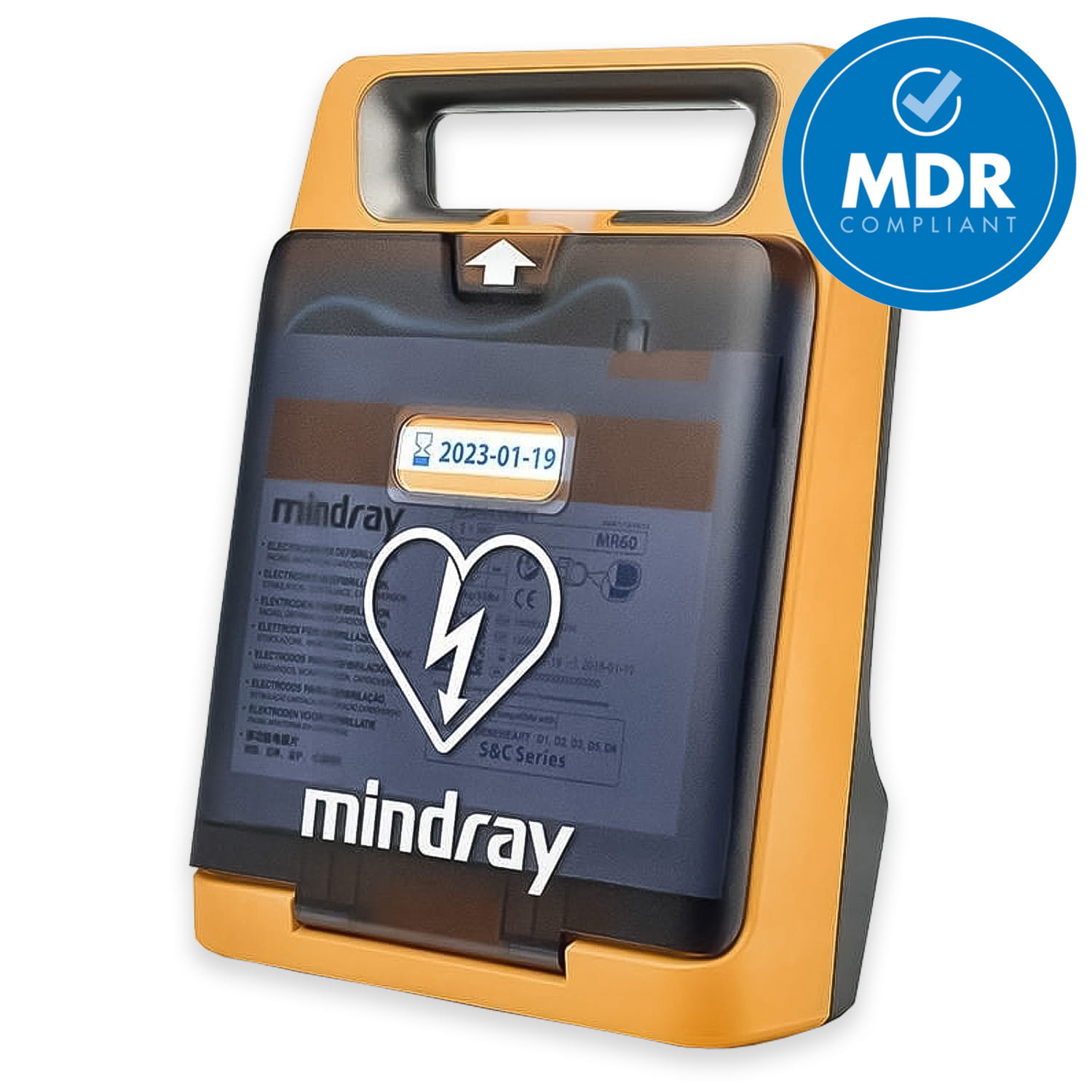 Defibrylator AED automatyczny Mindray BeneHeart C2 z wyświetlaczem LCD 7", wersja 4G (8 lat) [0654B-XA00030]