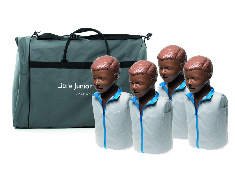 Fantomy Laerdal Little Junior QCPR 4-pack (ciemny) [129-03050]