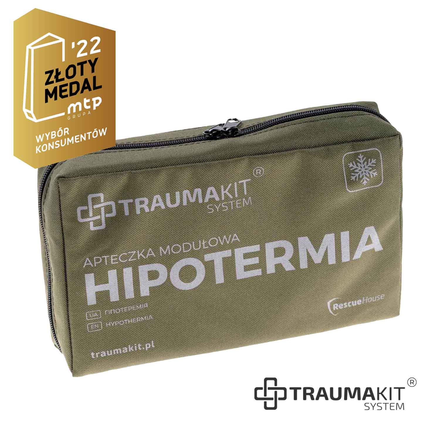TRAUMA KIT Apteczka Modułowa (H) - Hipotermia (zielony)